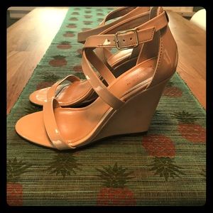 Size 9 Nude Lauren Conrad Wedges