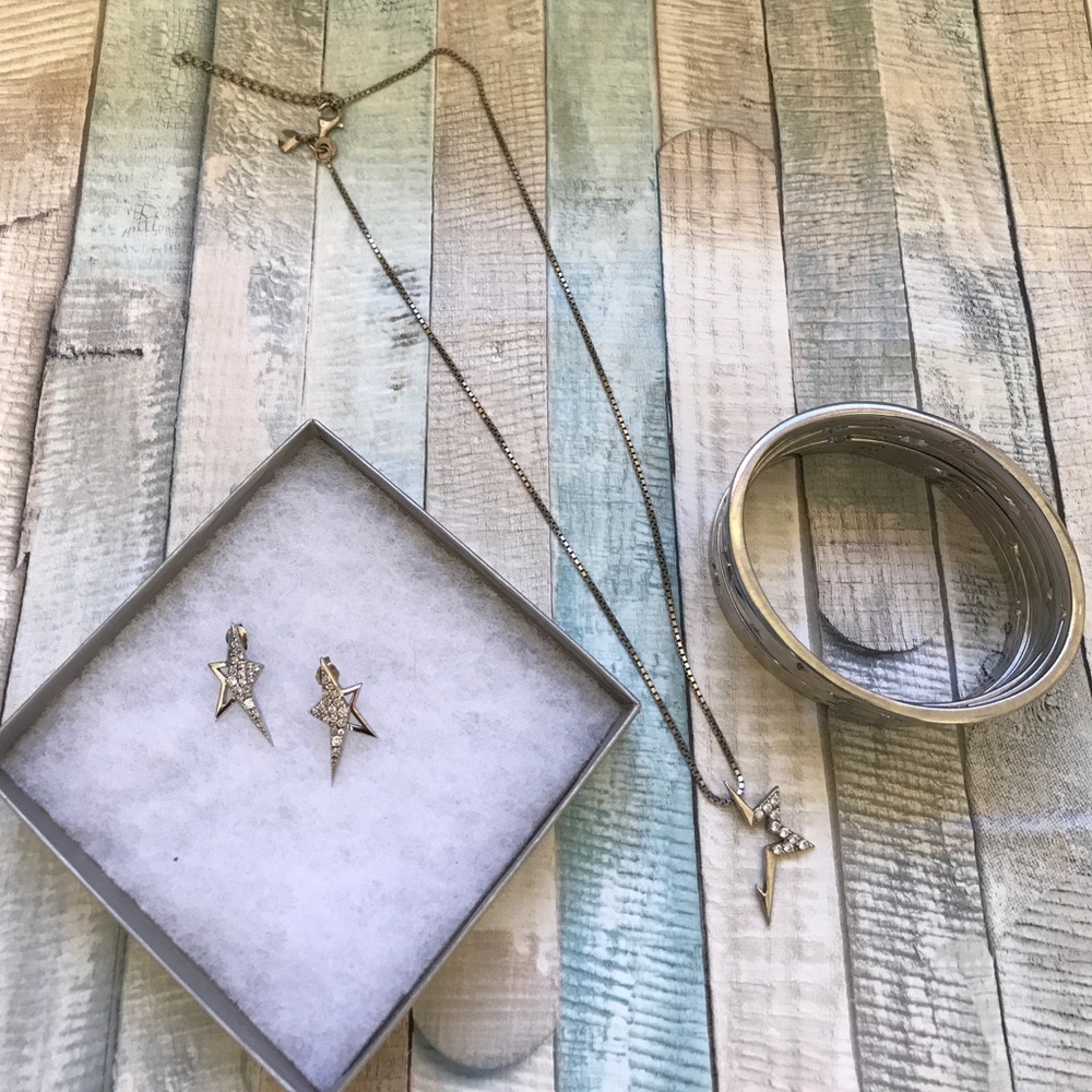 Thierry Mugler Vintage Angel Jewlery set of 3