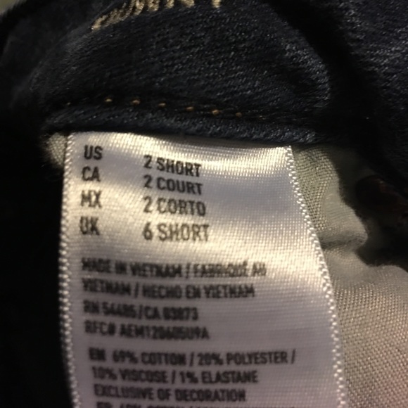 American eagle jeans size 2 short - Picture 3 of 4