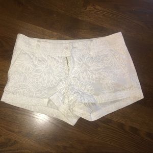 Lilly Pulitzer Walsh White Shorts