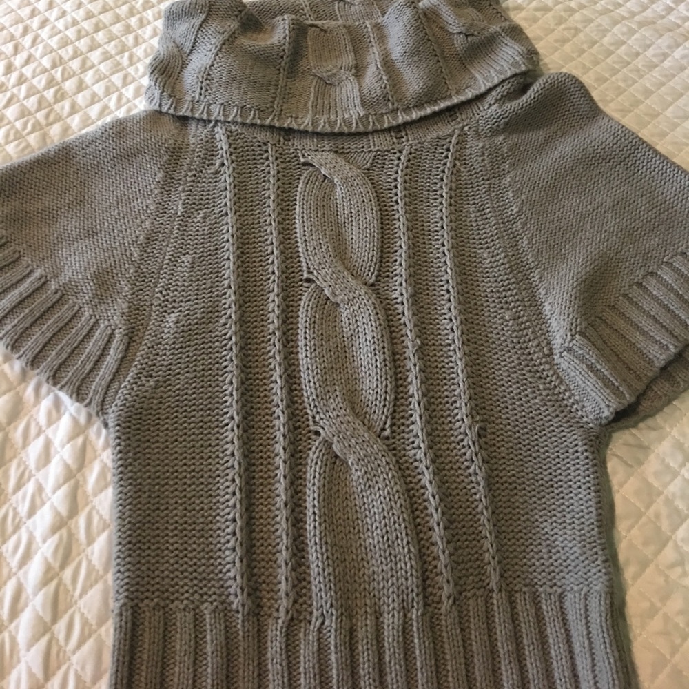 Grey Turtle Neck Sweater