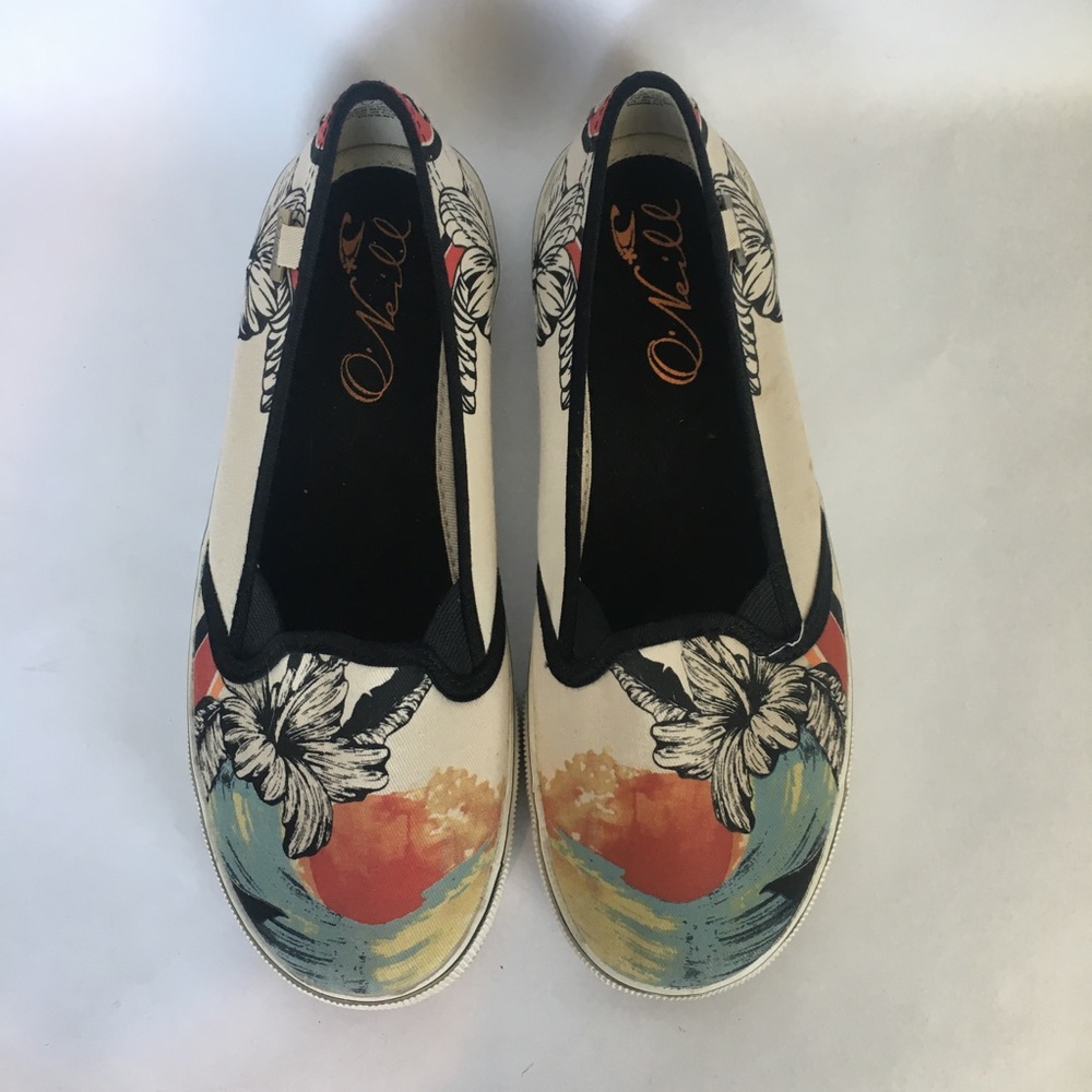 O'Neill Canvas Slip On Shoes