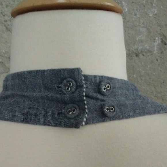❌nfs❌ Fei chambray halter - Picture 4 of 5