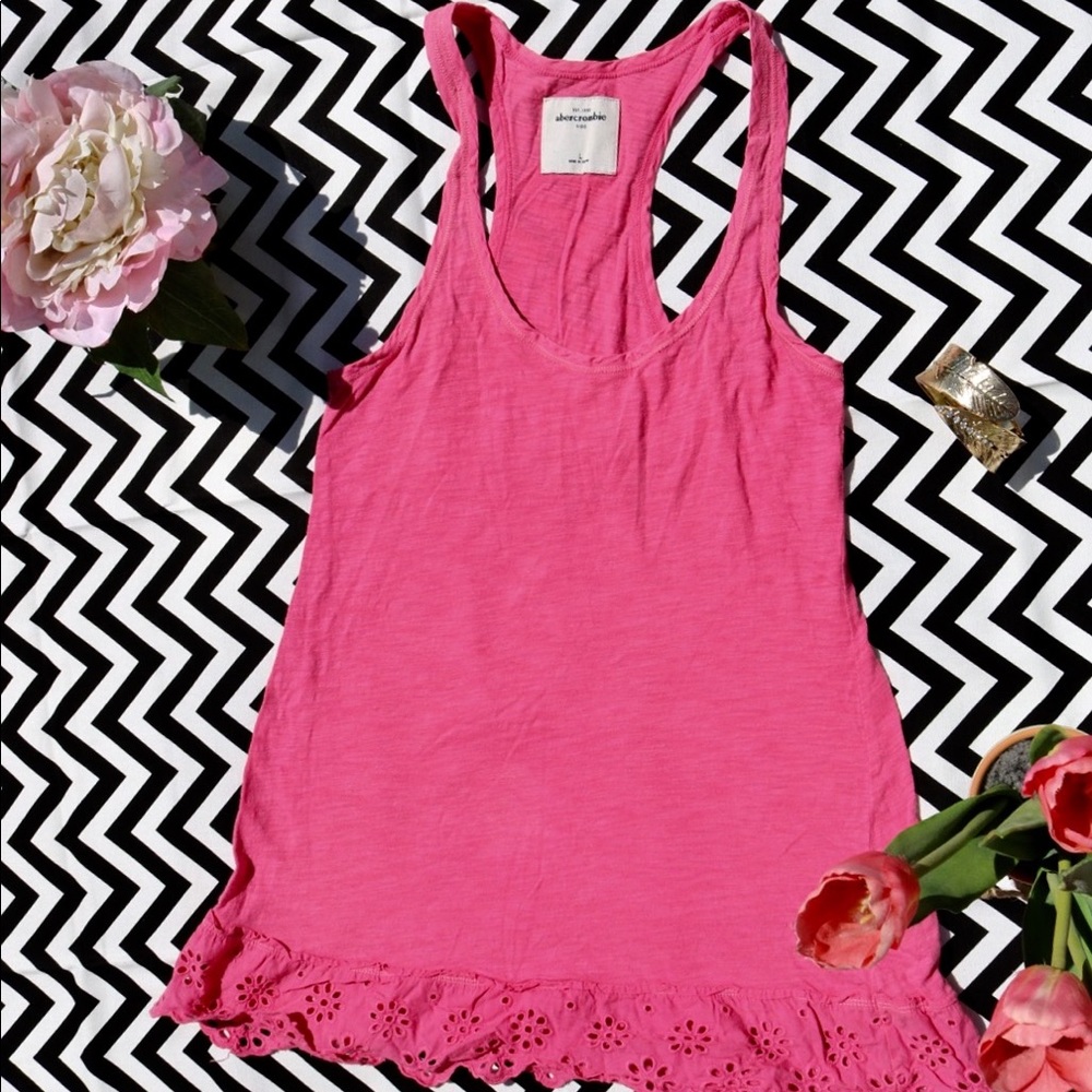Abercrombie Kids Racer Back Swing Tank Top🌸🌷🌹🌺