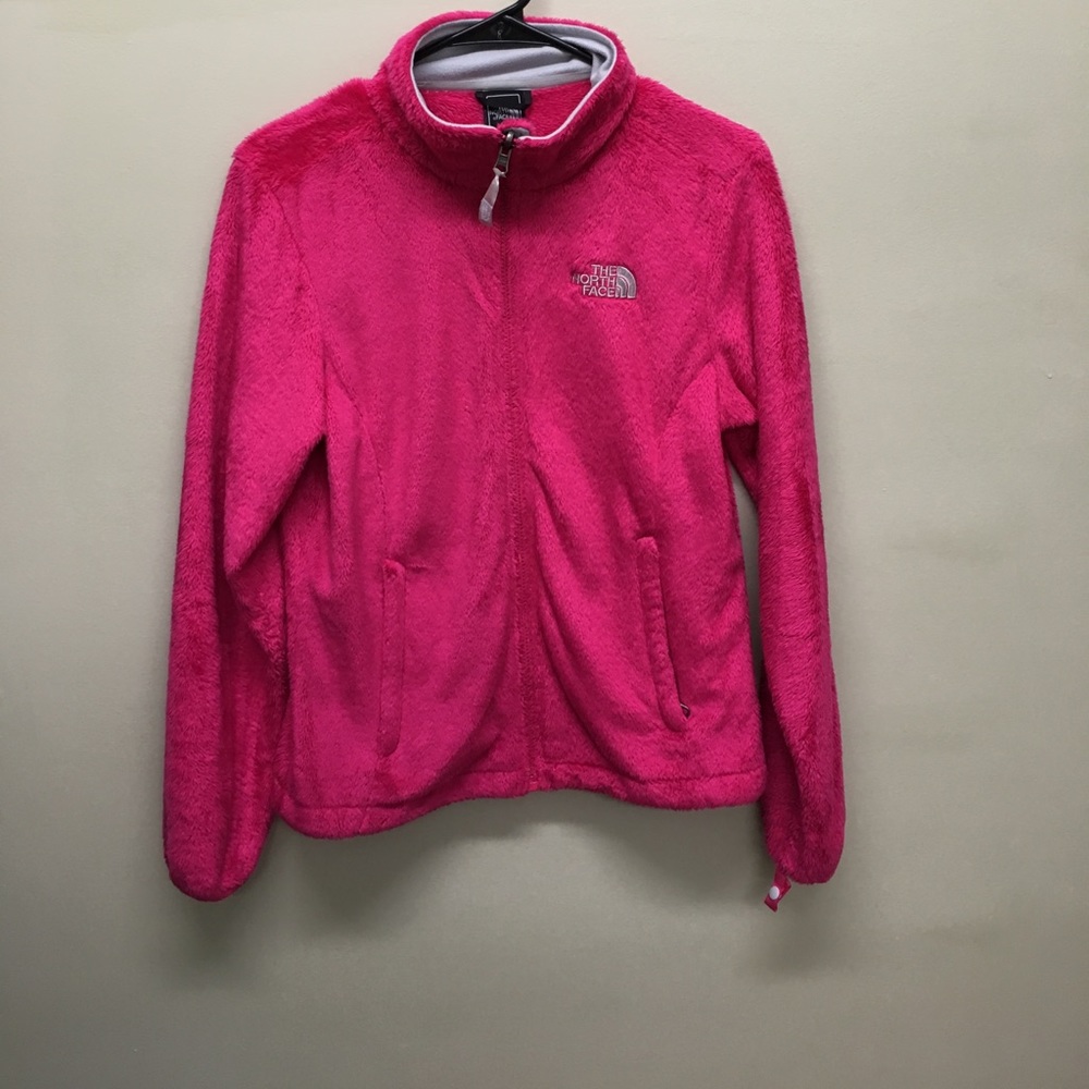 Pink fleece North Face
