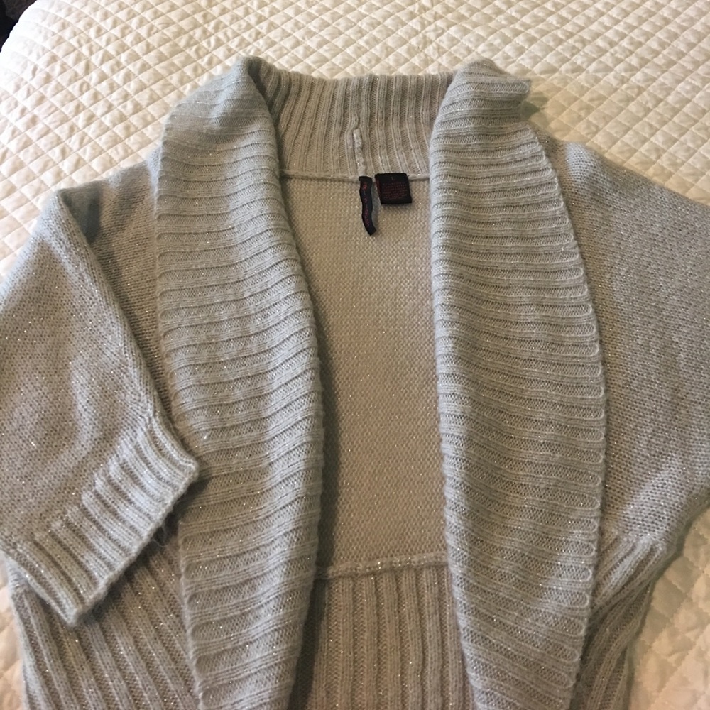 Grey with some sparkle sweater