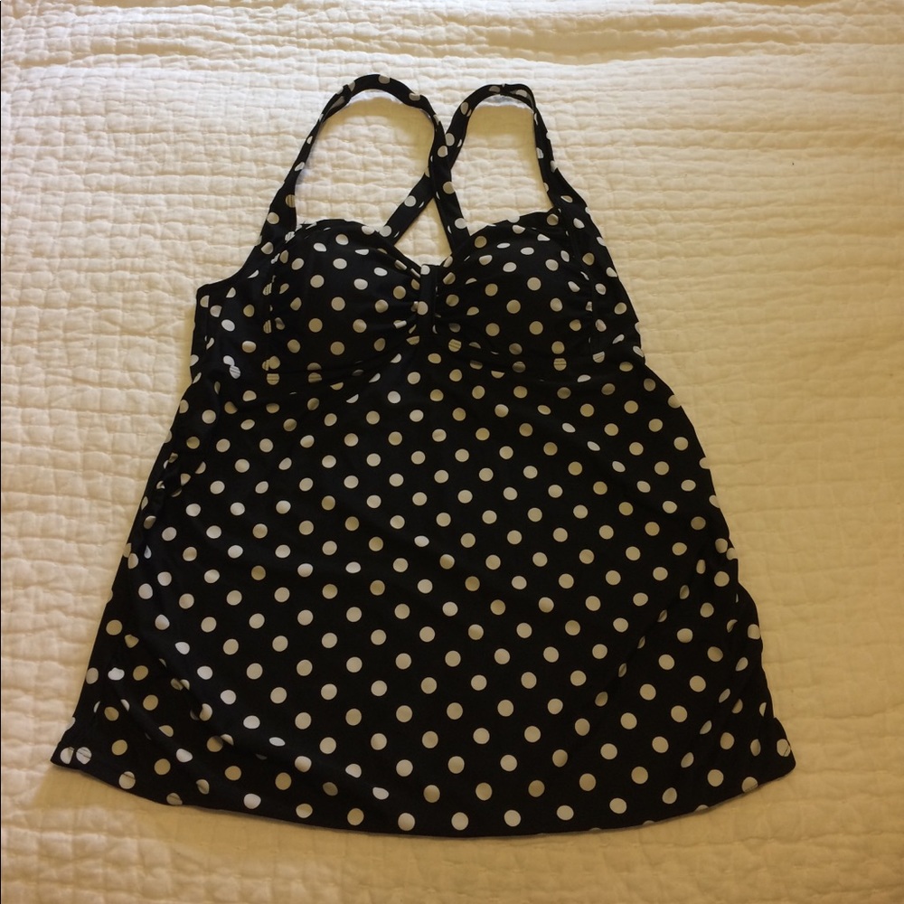 Maternity tankini swim top