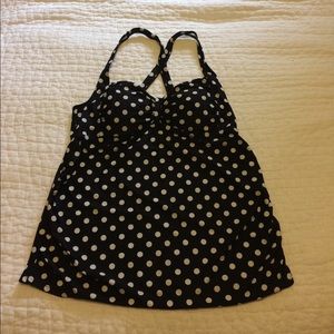 Maternity tankini swim top