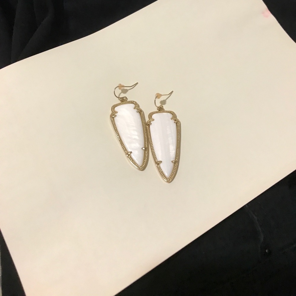 Skylar White Kendra Scott Earrings