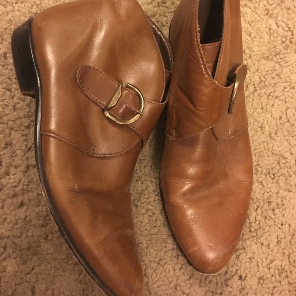 Nine West leather bootie- vintage - 7.5