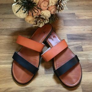 American Eagle double strap sandal • size 7