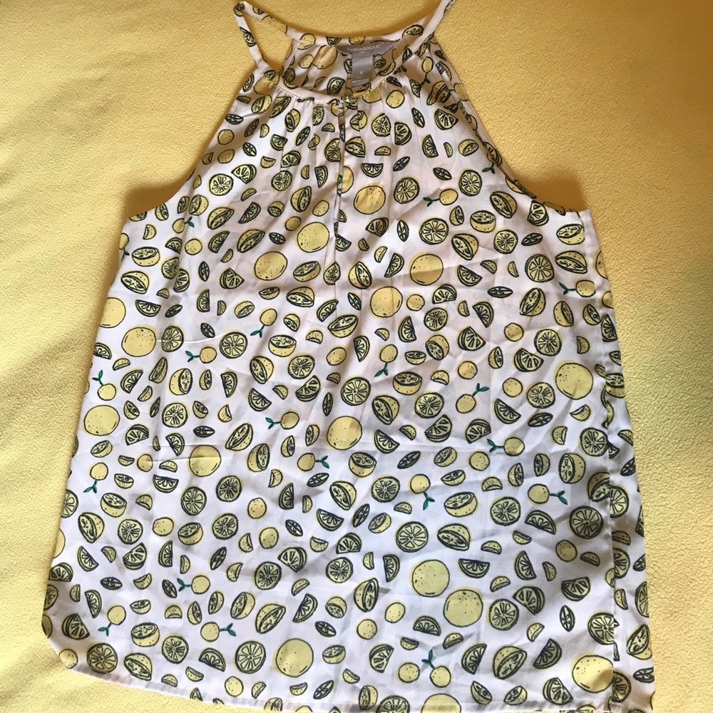 Brand new lemon tank