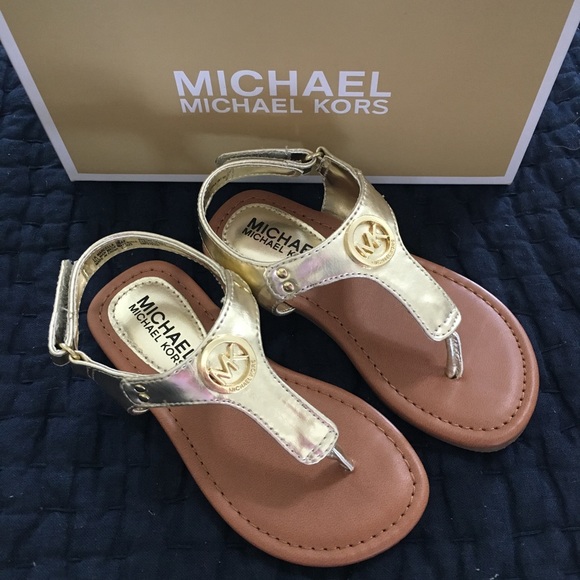 mk girl sandals