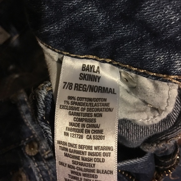 Aeropostale skinned jeans 7/8 regular - Picture 3 of 4