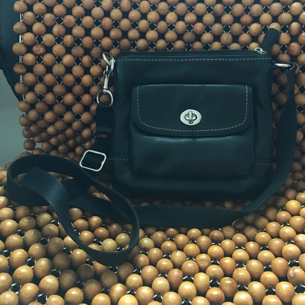 GENUINE Coach Crossbody Bag/ Purse (Black)