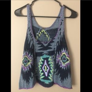 Free People Woven Tank