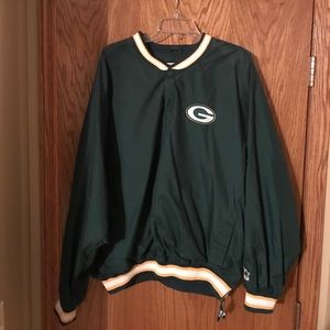 Starter Proline Packers pull over jacket