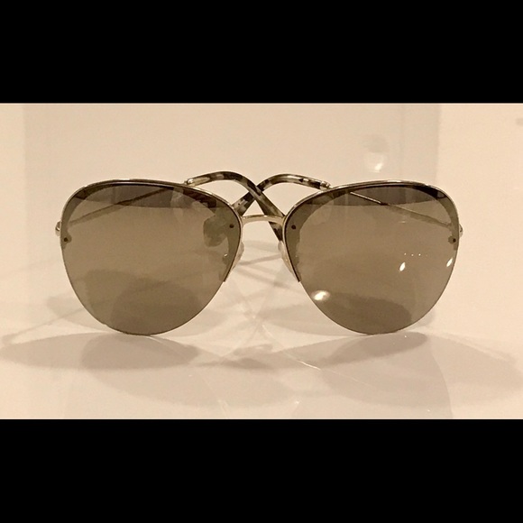 ❗️sold❗️Miu Miu Aviator Rounded Sunglasses - Picture 3 of 8