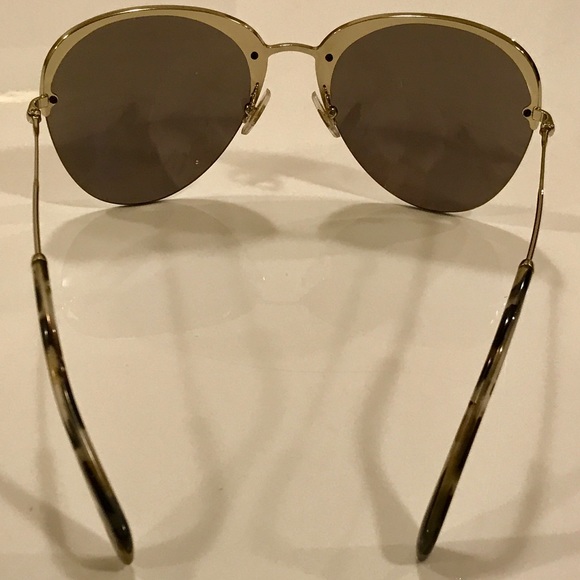 ❗️sold❗️Miu Miu Aviator Rounded Sunglasses - Picture 5 of 8