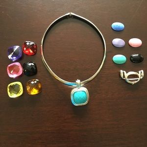 Interchanging pendant necklace 7.5 inches