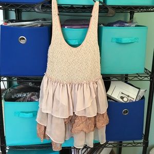 CCO⬇️ Free People tiered ruffled dress