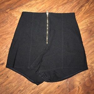 Taylor swift inspired black high waisted shorts