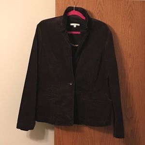CAbi XL corduroy blazer