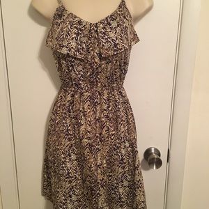 Purple/olive dress