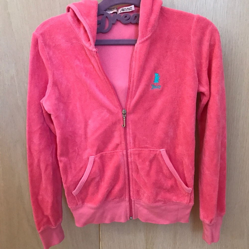 Juicy couture hoodie size 7