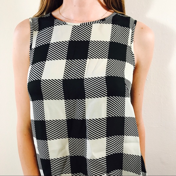 RAG & BONE GREEN CHECKER SPLIT BACK TOP 0309 - Picture 6 of 8