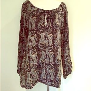 Tolani silk blouse