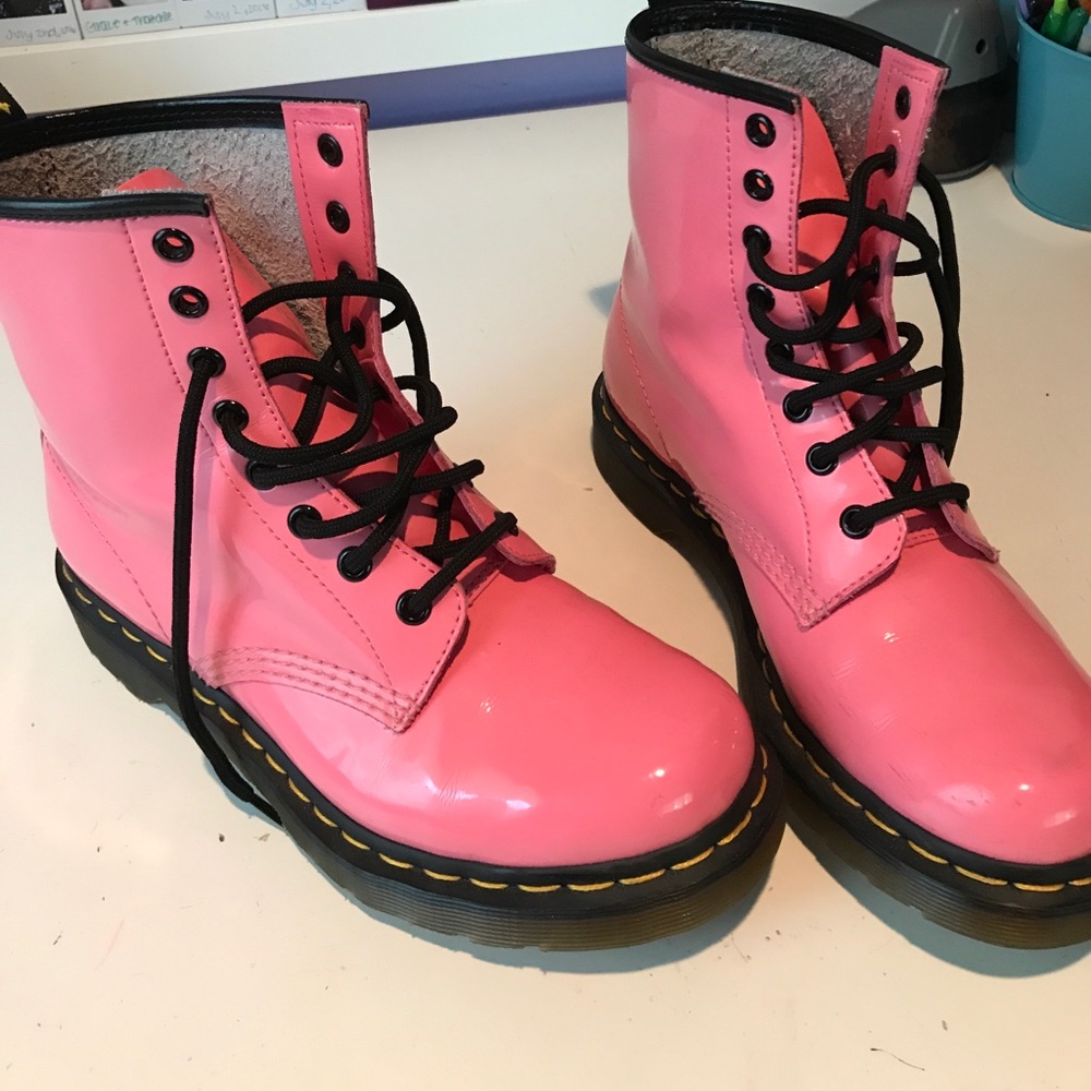 original hot pink doc martens