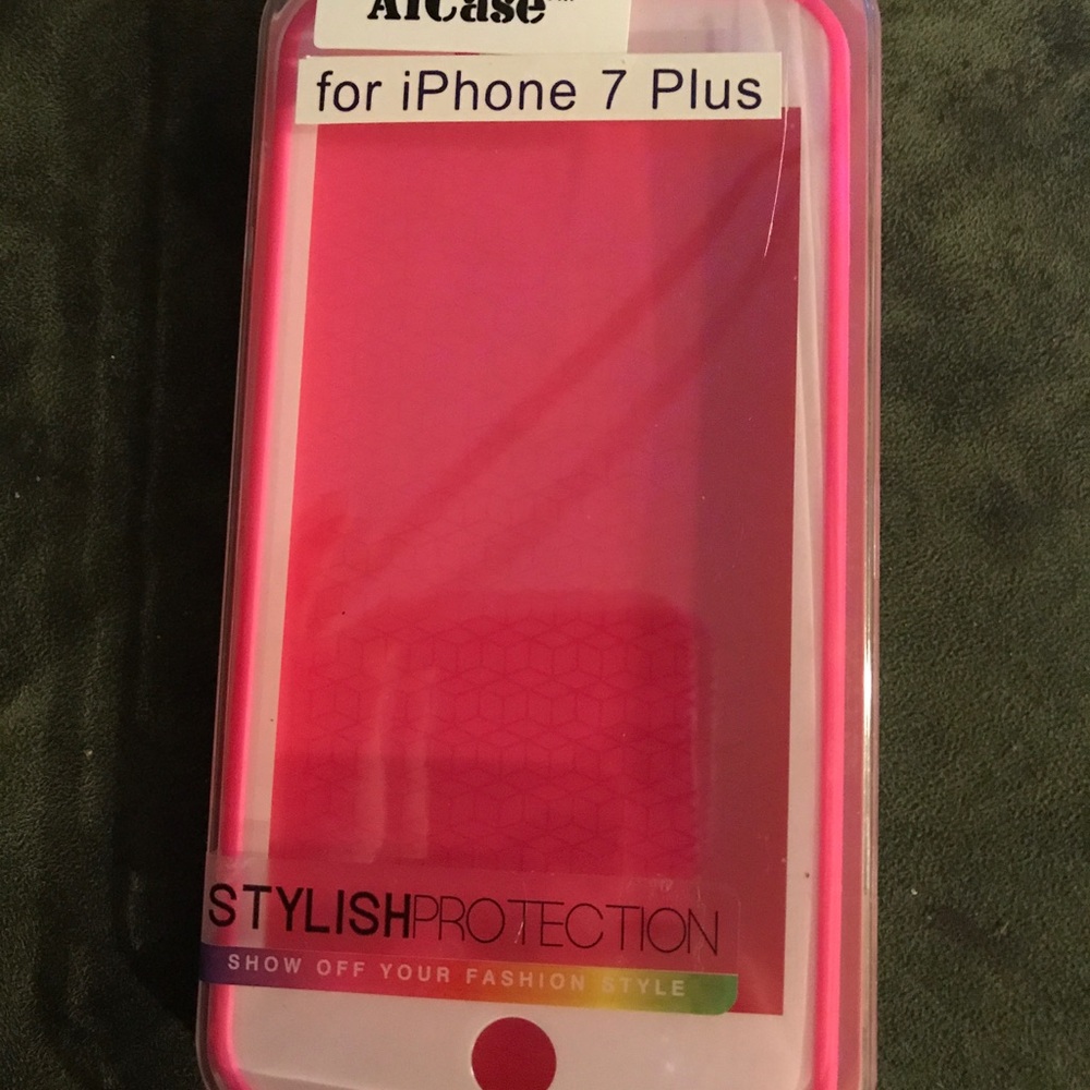 Pink iPhone 7 plus case