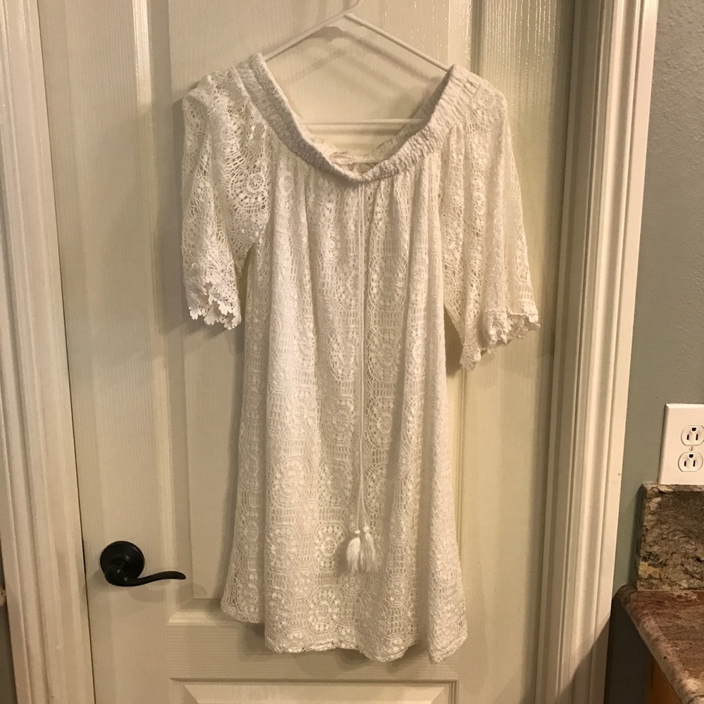 Off the shoulder dress