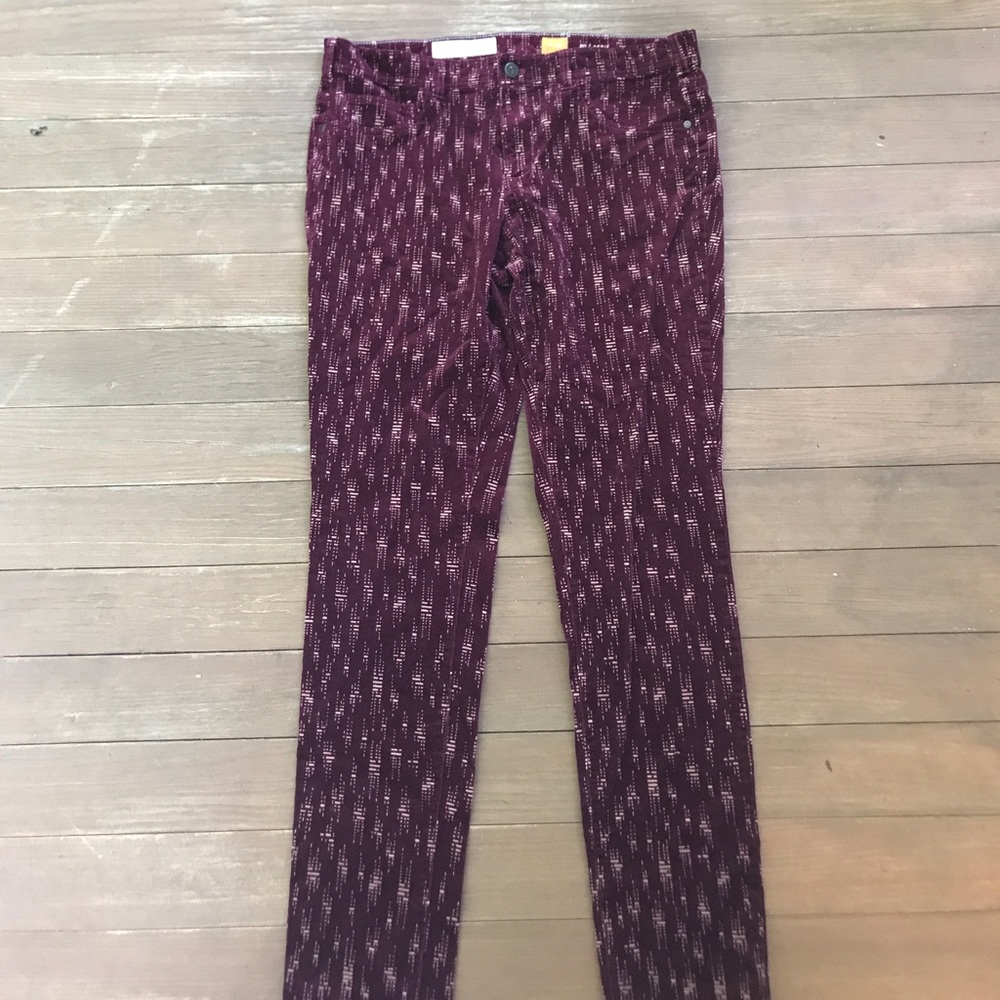 Anthropologie pilcro corduroy pants