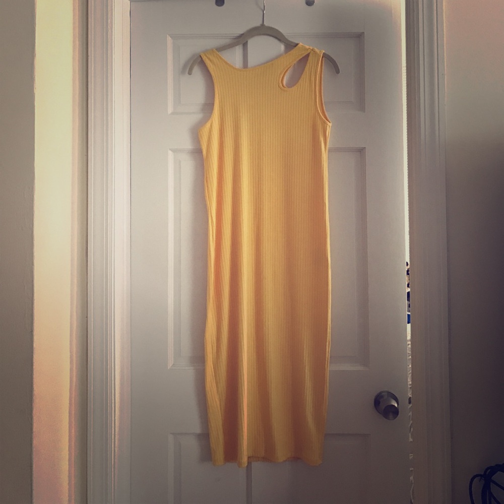 Zara Ribbed Tank Dress