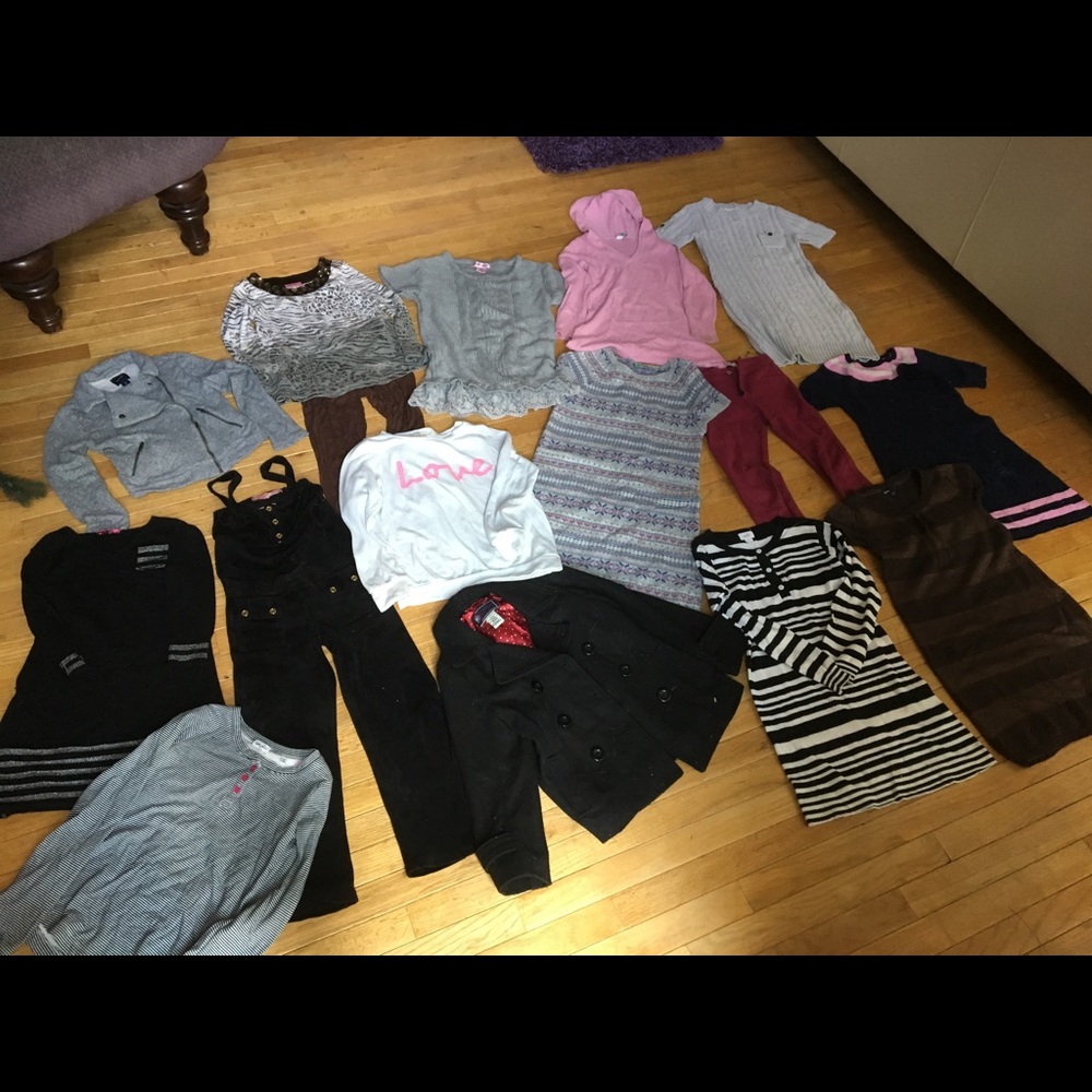 Girls size 6-8 Bundle. Winter/Early Spring