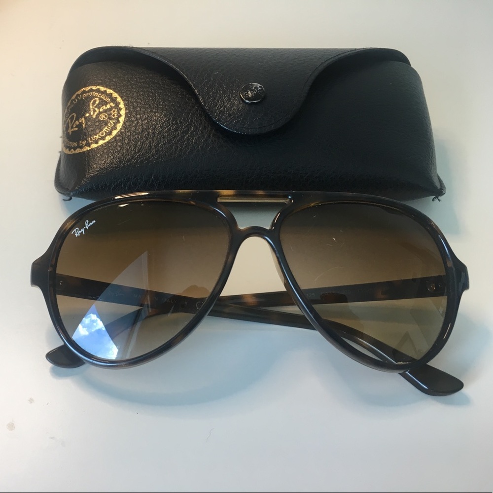 Ray-Ban CATS5000 Yellow Aviator Sunglasses
