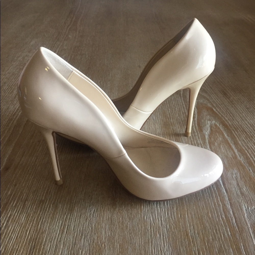Nude Zara Court Pumps