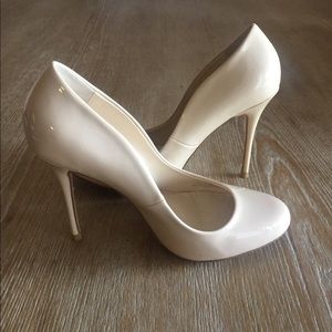 Nude Zara Court Pumps