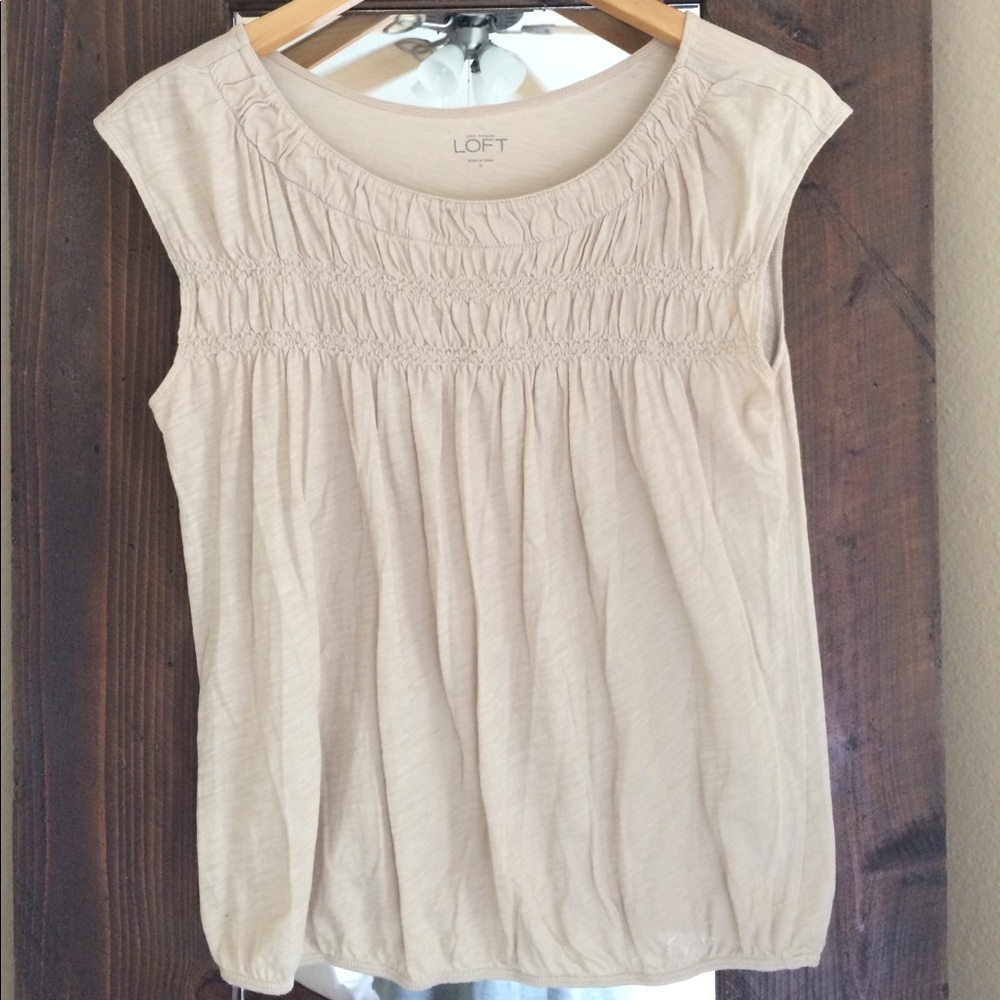 Beige Loft Tee