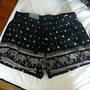 NWT elephant shorts