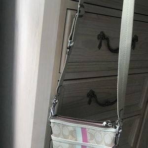 Coach cross body bag
