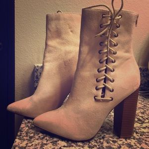 Lace Up Booties