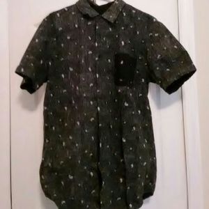 Mens button down shirt