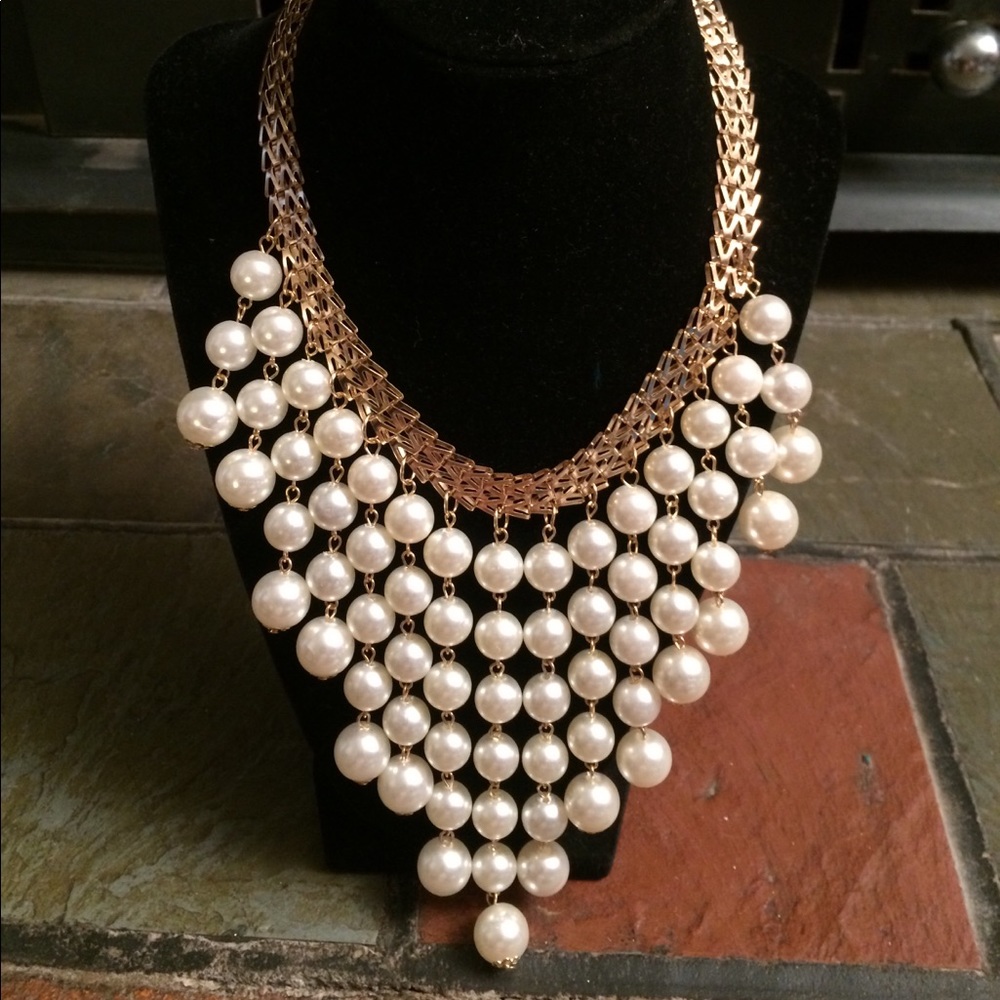 Fashion pearl necklace - Picture 1 of 2