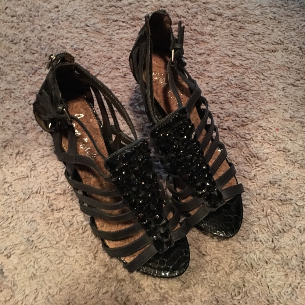 Black Sam Edelman heels