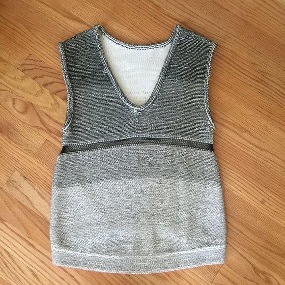 Helmut Lang Tops - Helmet Lang oversize sleeveless sweater