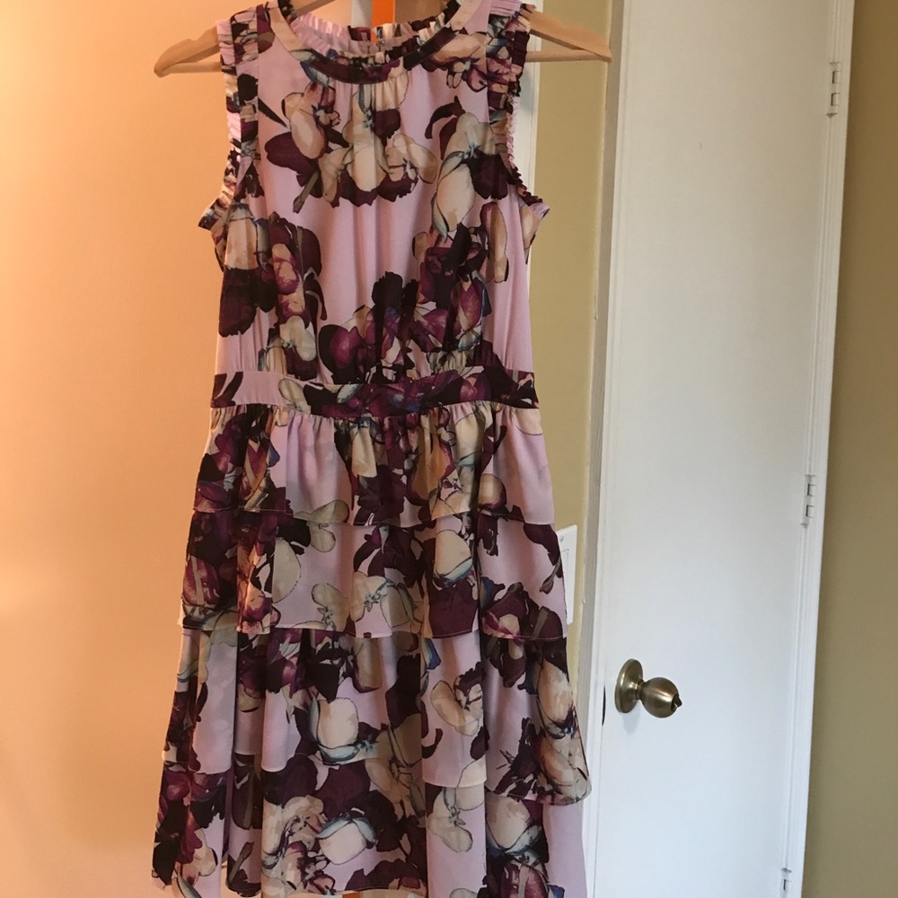 Banana Republic Floral Dress in Mauves