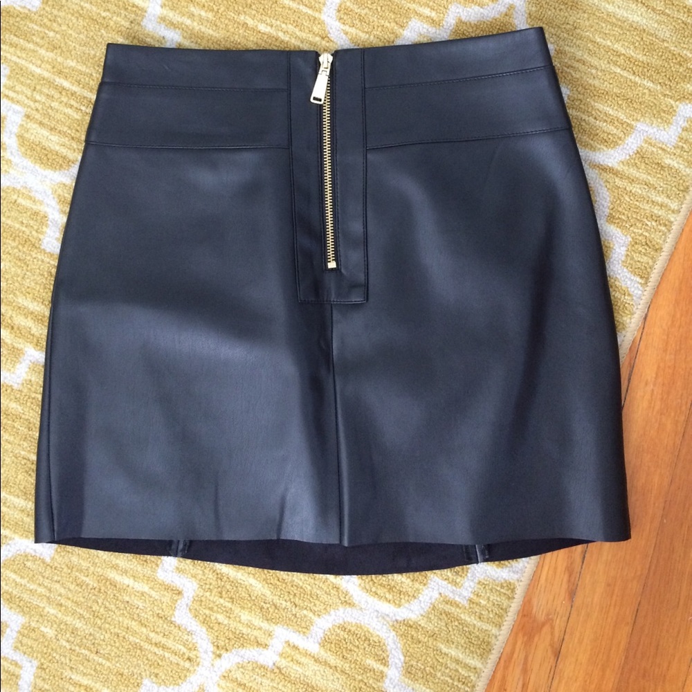 NWT Express Leather Skirt